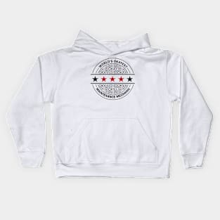 worlds okayest maintenance mechanic Kids Hoodie